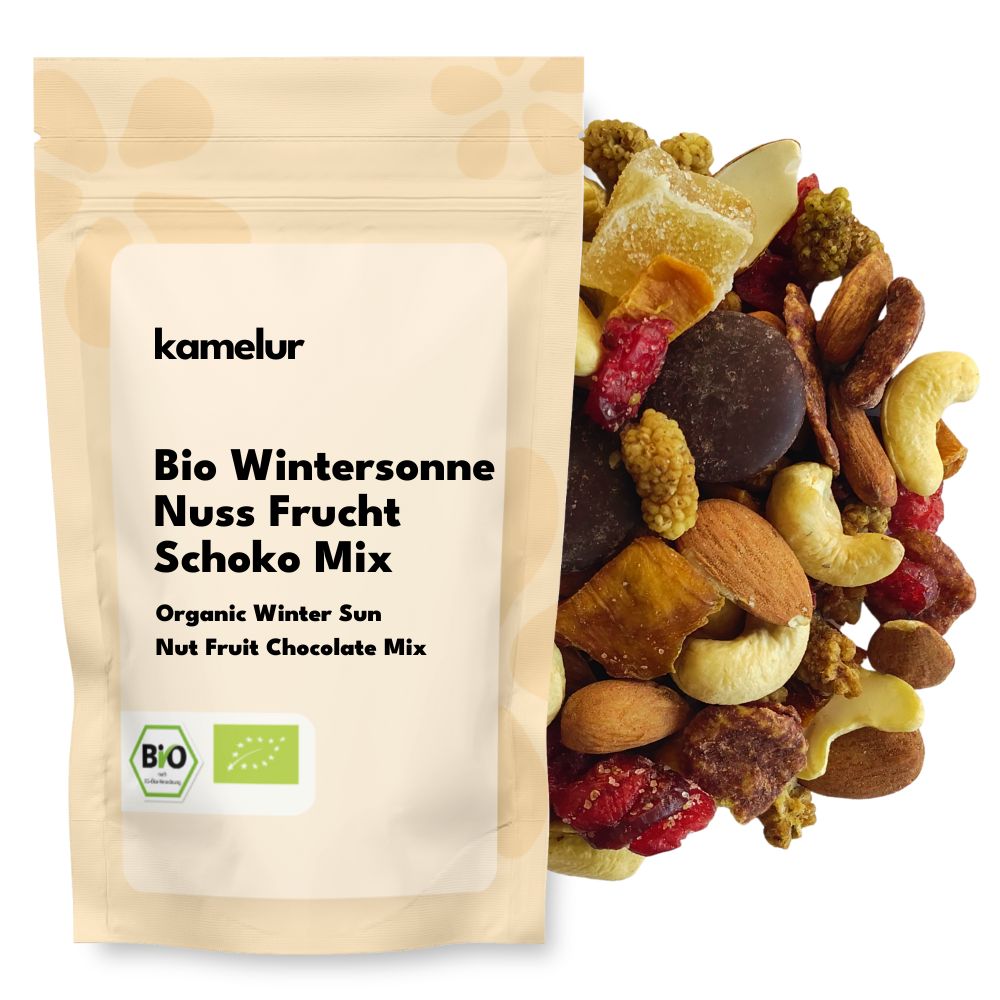 Bio Wintersonne Mix di frutta secca e cioccolato 500g