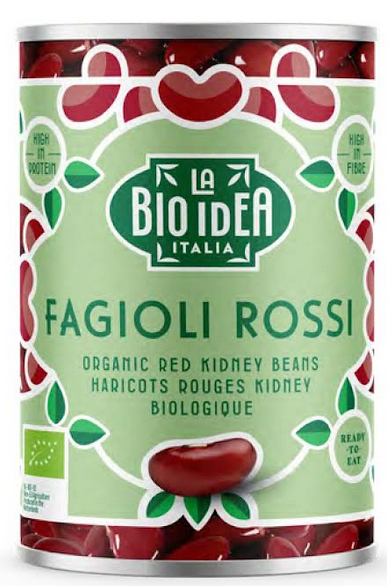 Haricots rouges bio en boîte, 400g Haricots rouges bio en boîte, 400g