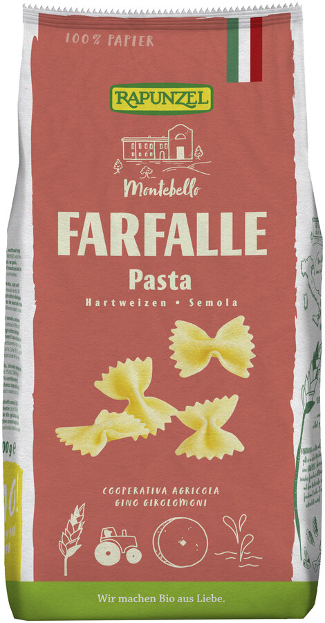 Rapunzel Farfalle Semola Rapunzel Farfalle Semola