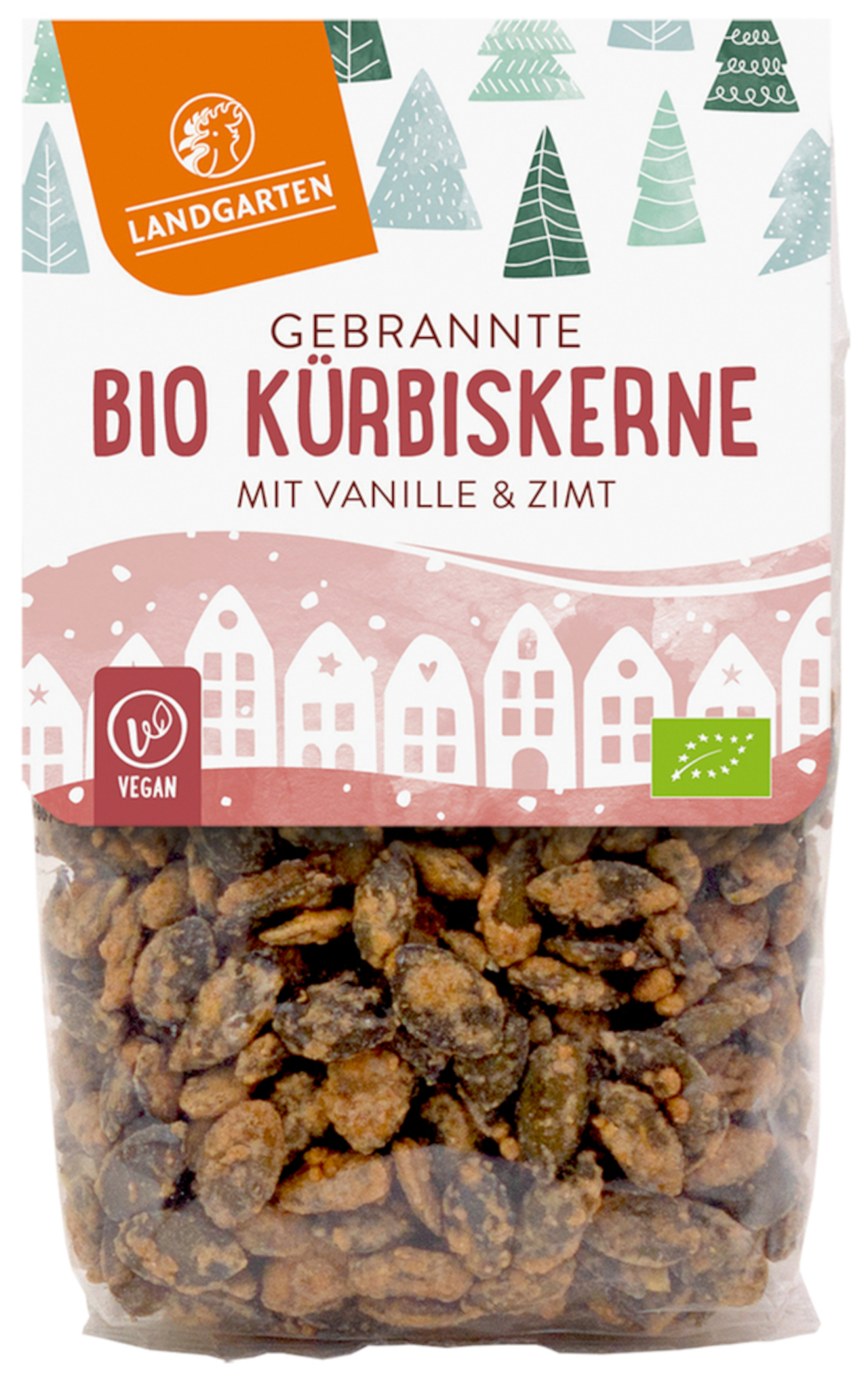 Landgarten Bio gebrannte Kürbiskerne 150g