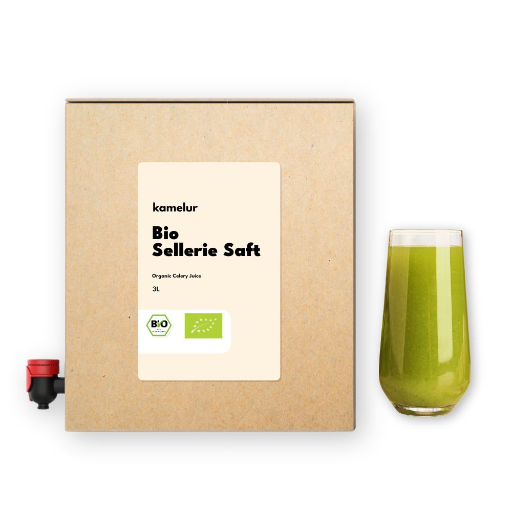 Jus de céleri bio, trouble, 3l