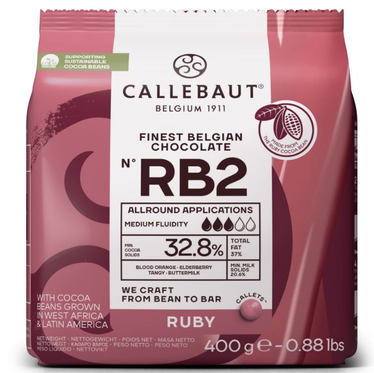Barry Callebaut RB2 Ruby Schokolade Kuvertüre Barry Callebaut RB2 Ruby Kuvertüre