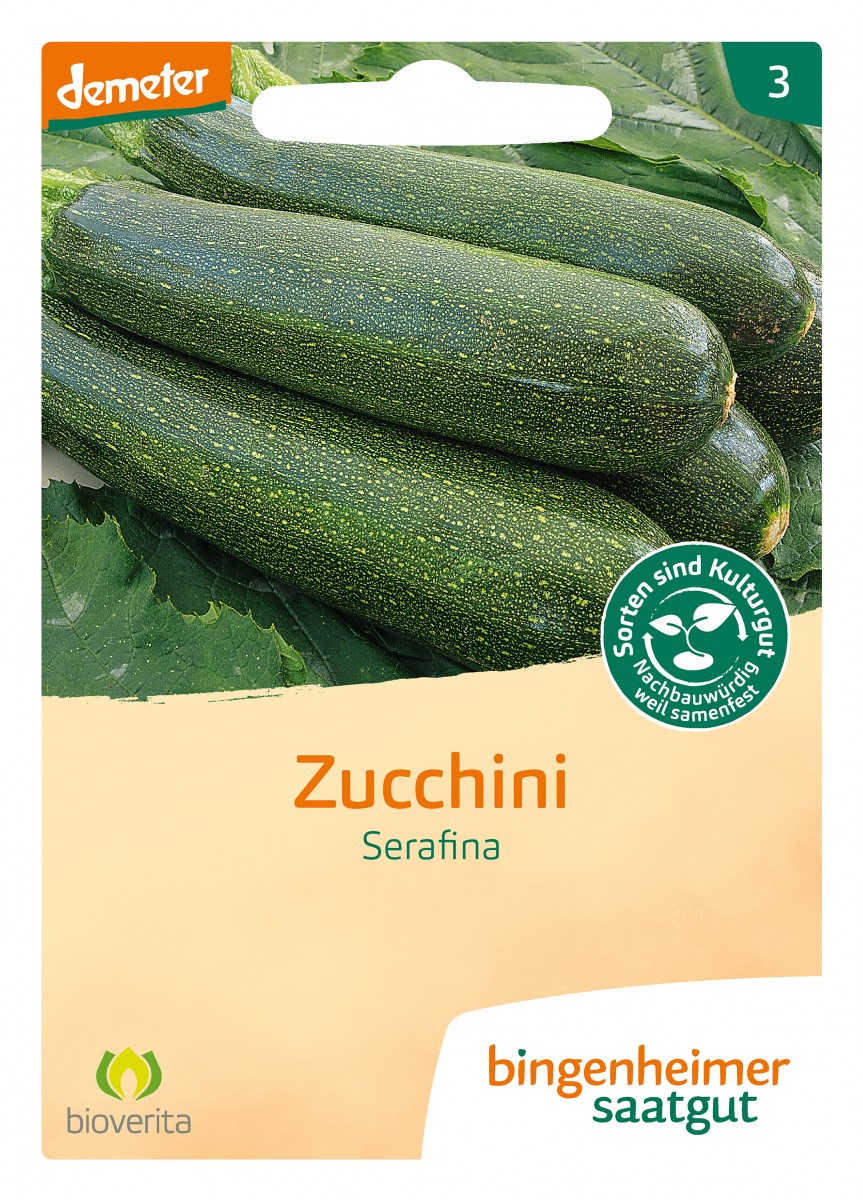 Bingenheimer Saatgut Zucchini Serafina Bingenheimer Saatgut Zucchini Serafina
