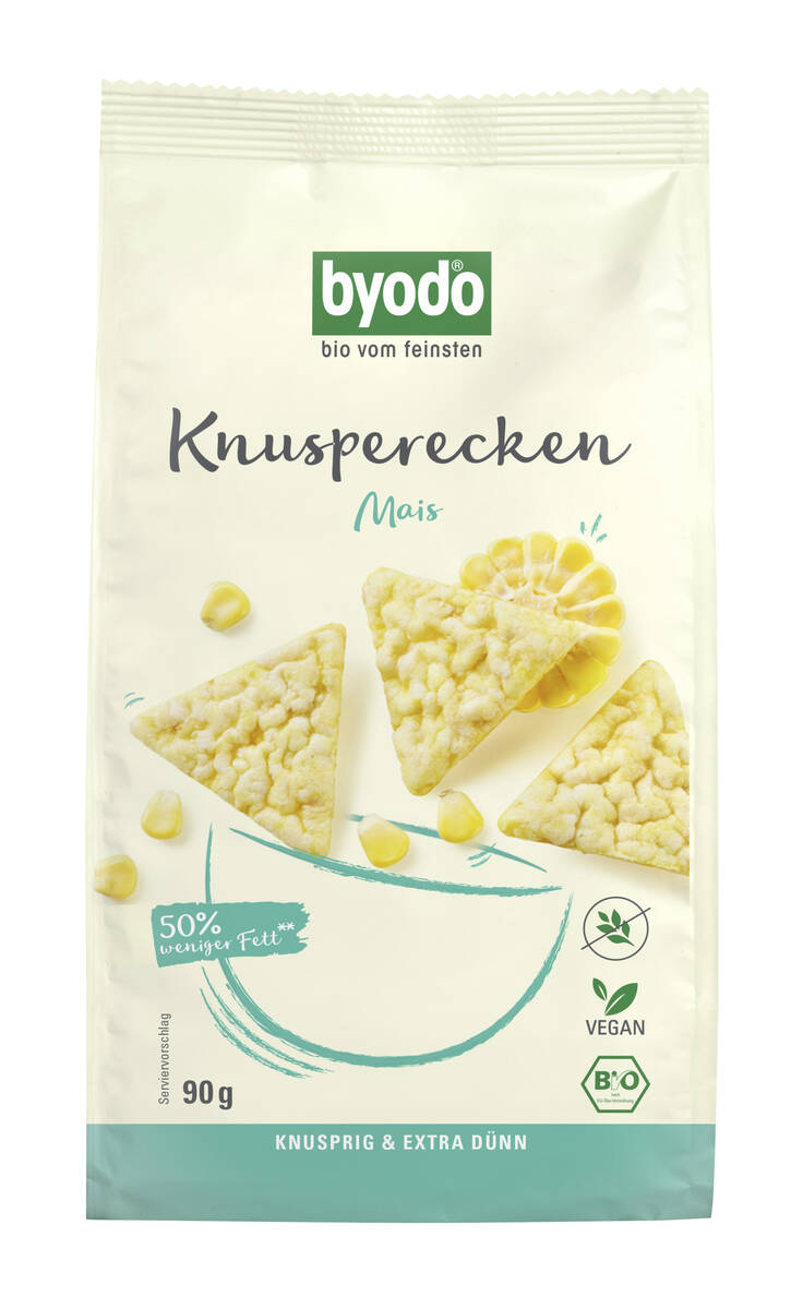 Byodo Bio Knusperecken Mais 90g