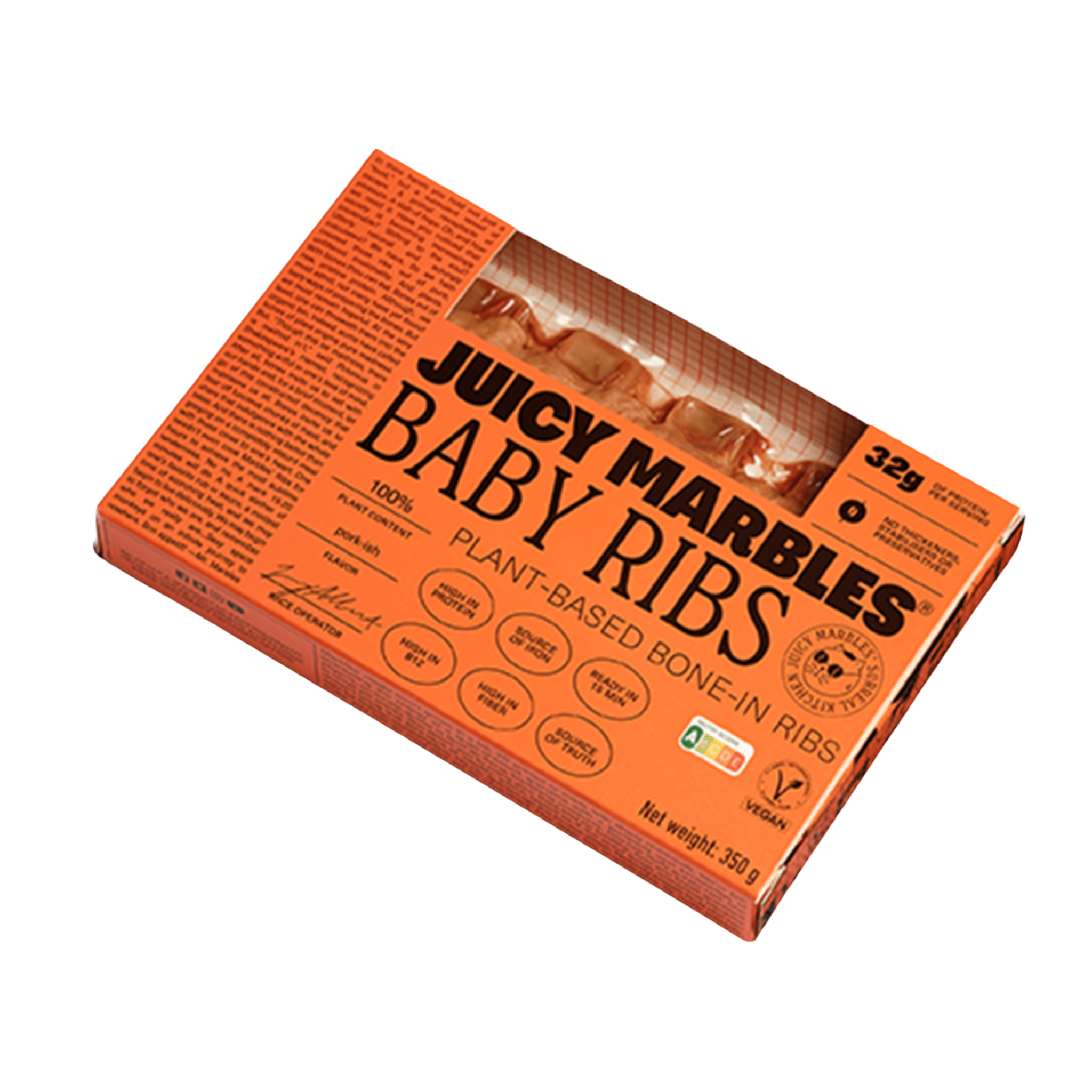 Juicy Marbles Vegan Baby Ribs 350 g