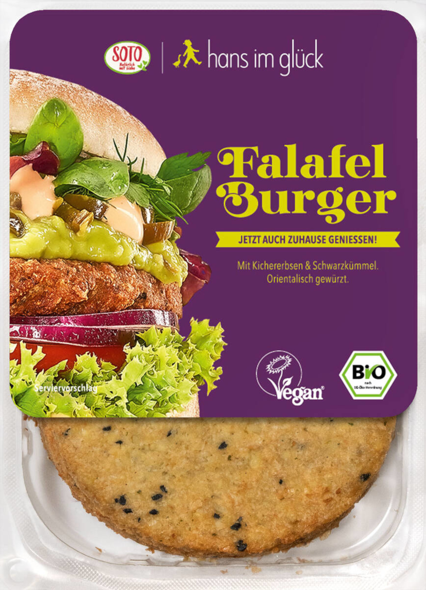 Soto Burger di Falafel Bio