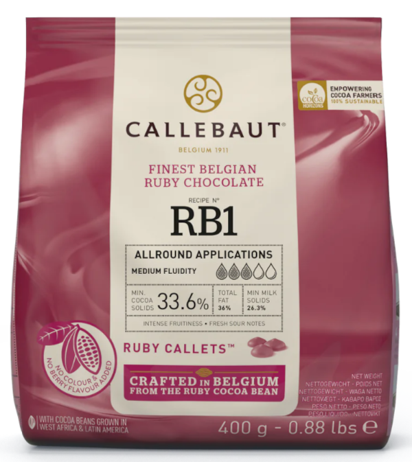 Barry Callebaut Ruby Schokolade Kuvertüre