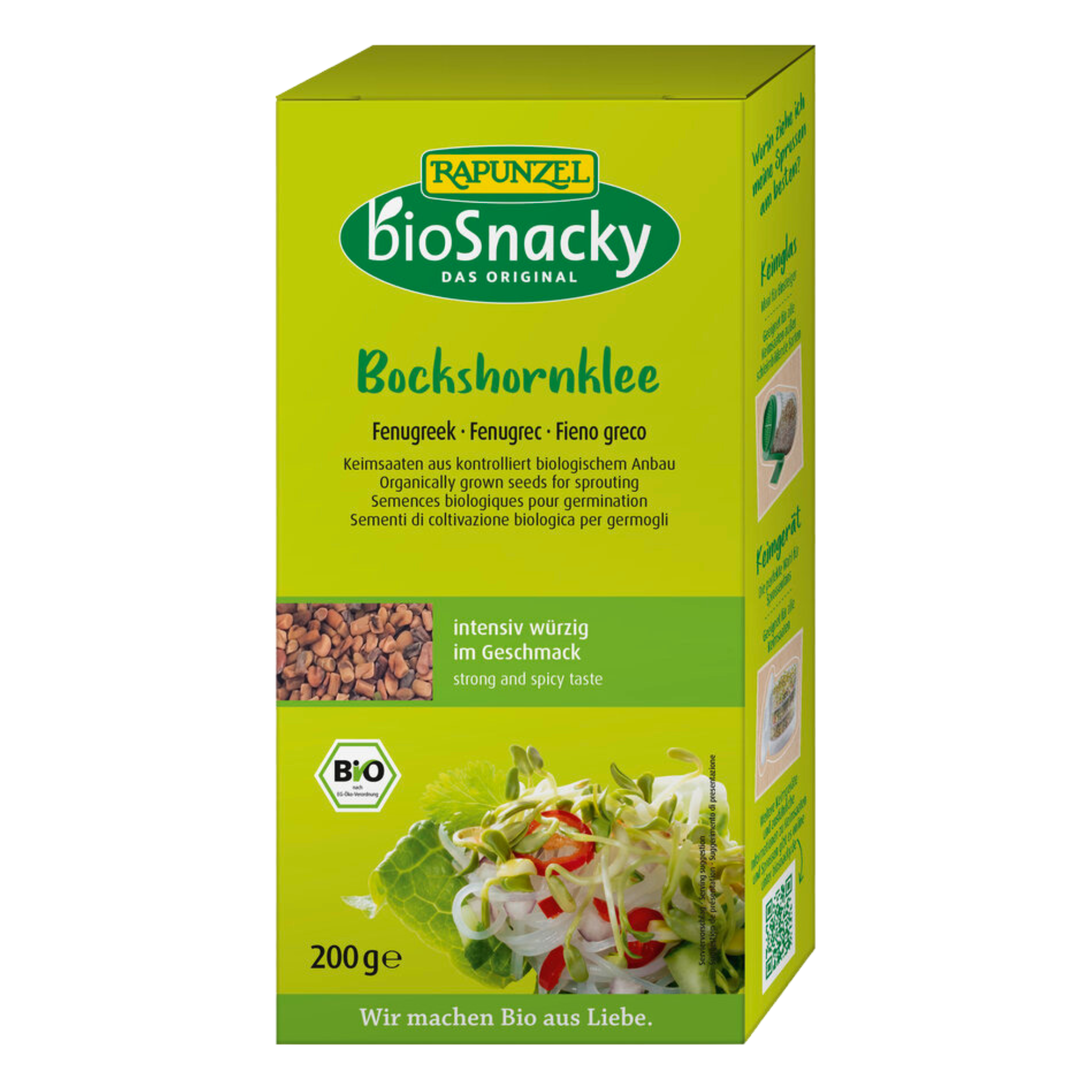 Fenugrec bio Snacky, 200 g