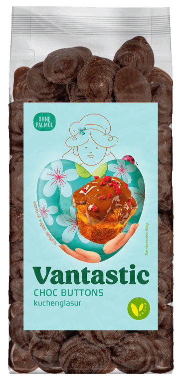Vantastic Choc Buttons Kuchenglasur 10x500g Vantastic Choc Buttons Kuchenglasur 500g