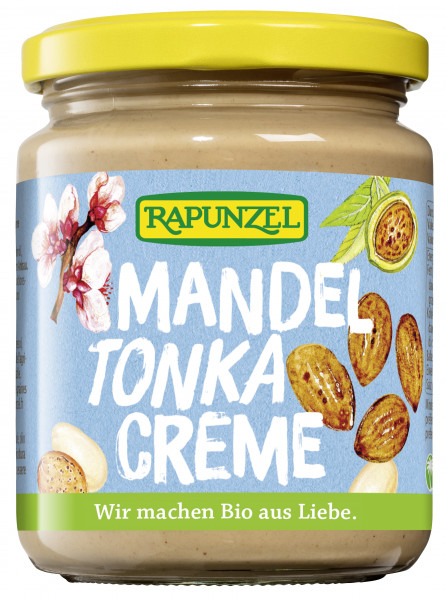 Crème tonka aux amandes bio, 250g Crème tonka aux amandes bio, 250g