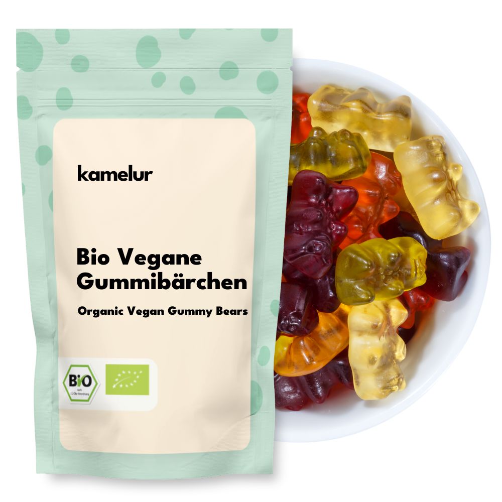 Oursons gélifiés bio et végétaliens 1 kg