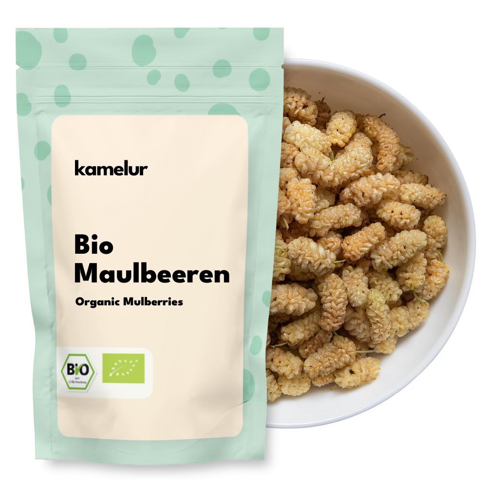 Bio Maulbeeren weiß Mûres blanches bio