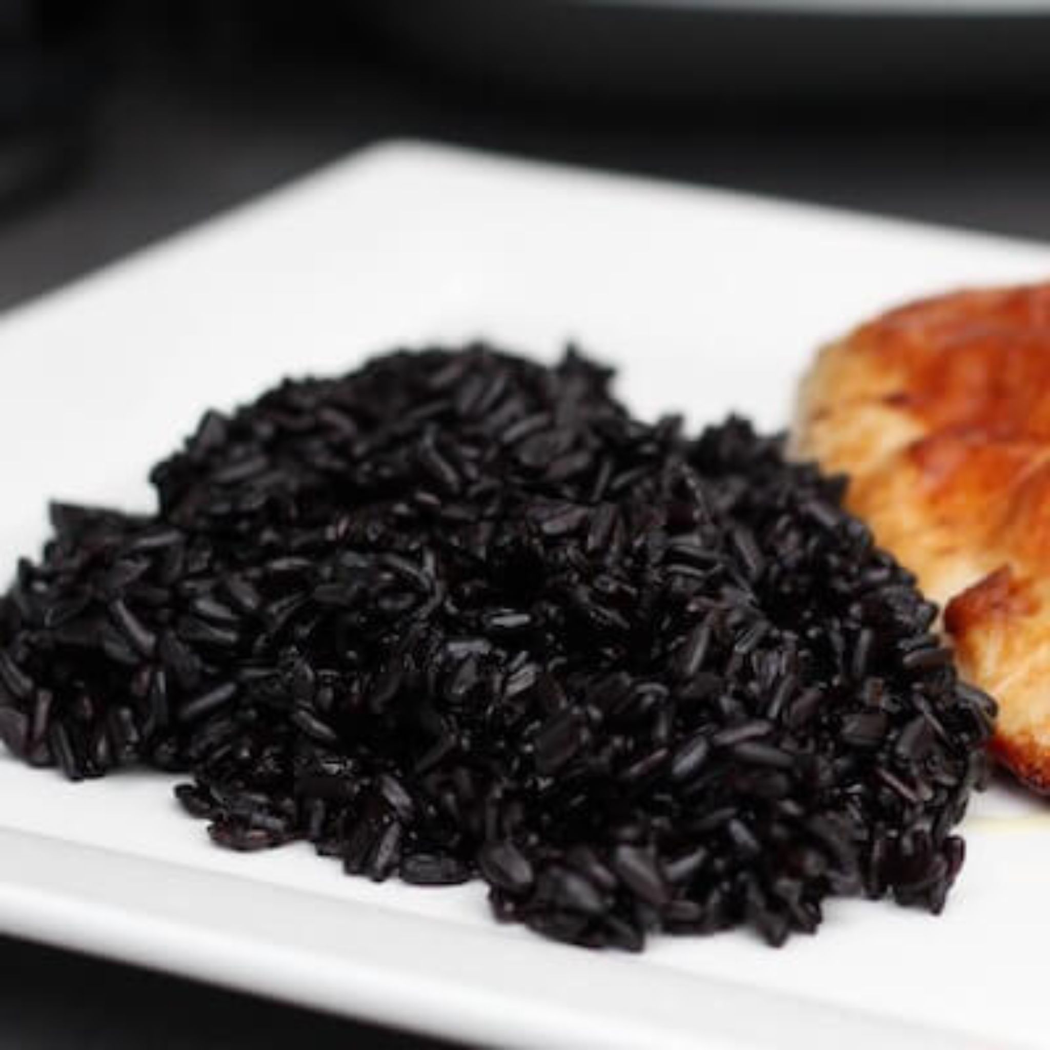 Riz long grain bio, noir