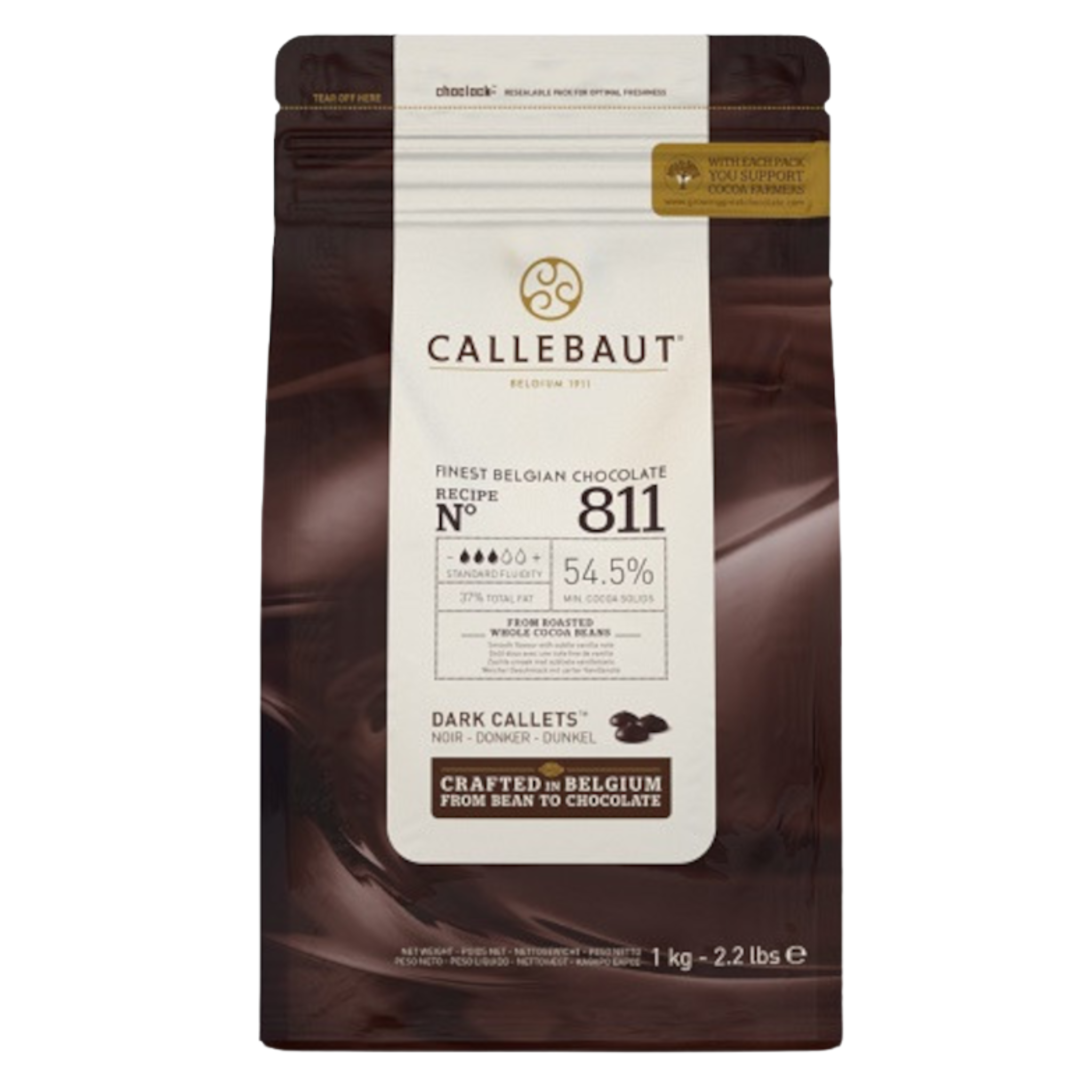 Barry Callebaut 811 Zartbitter Schokolade Kuvertüre groß