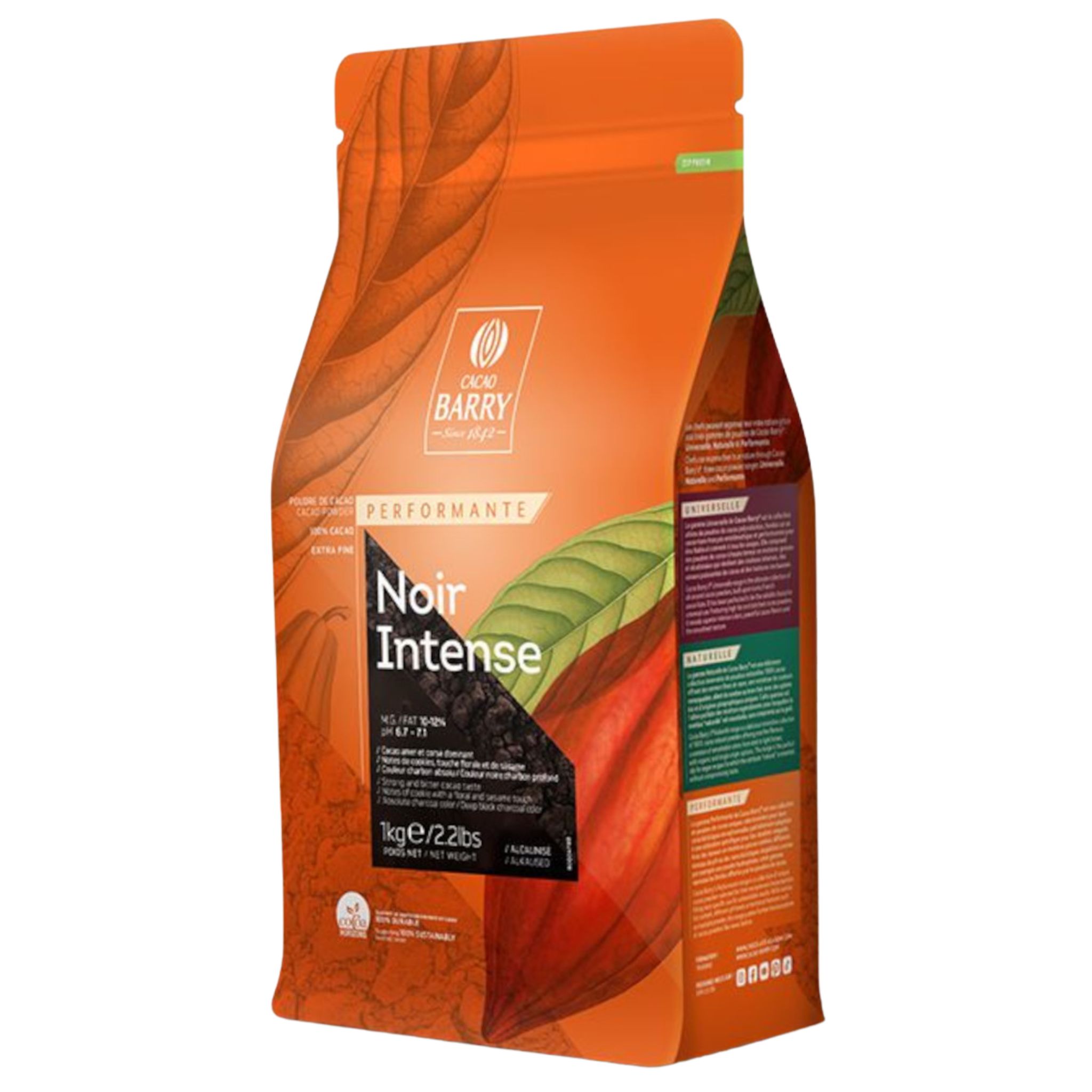 Barry Callebaut Kakaopulver fettreduziert alkalisiert Barry Callebaut Kakaopulver stark entölt alkalisiert  - 1kg