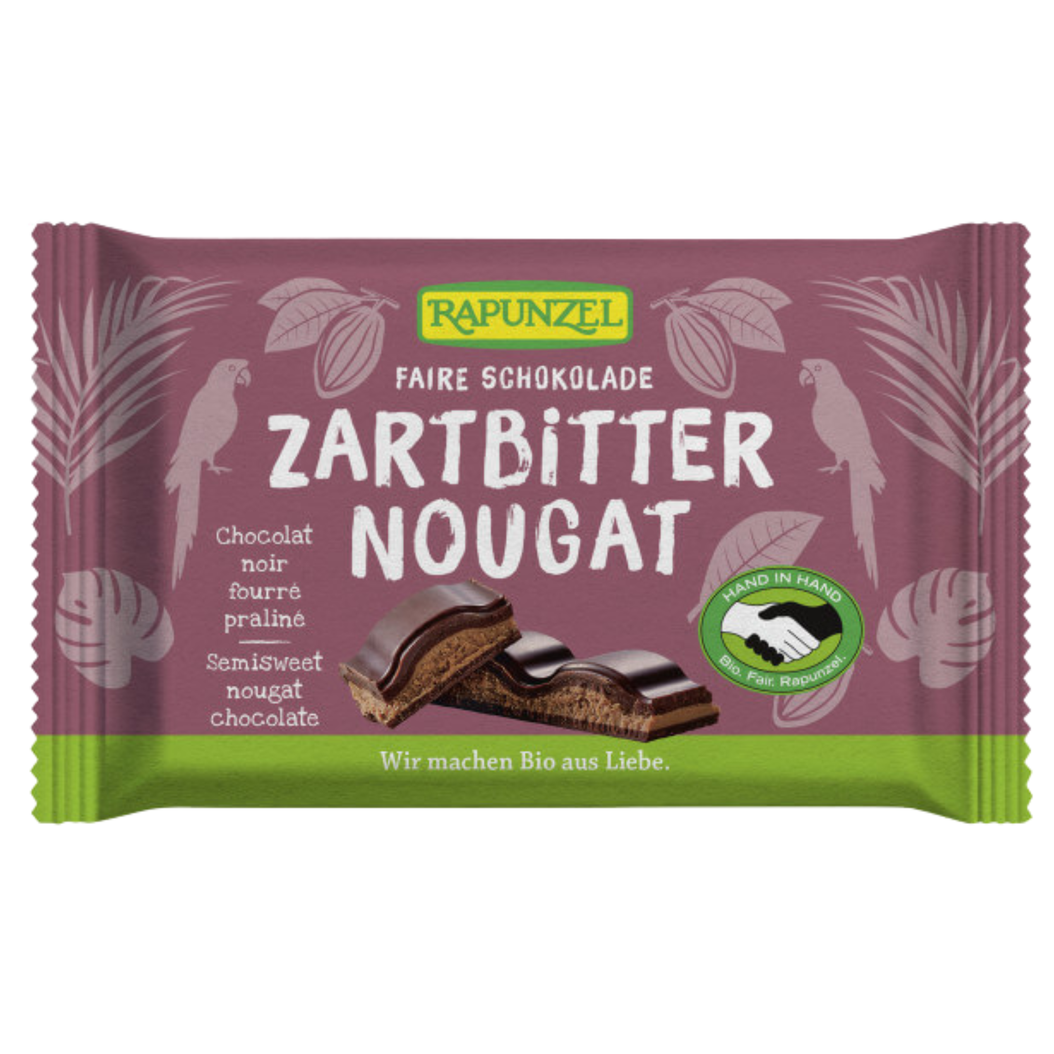 Nougat au chocolat noir, 12 x 100 g