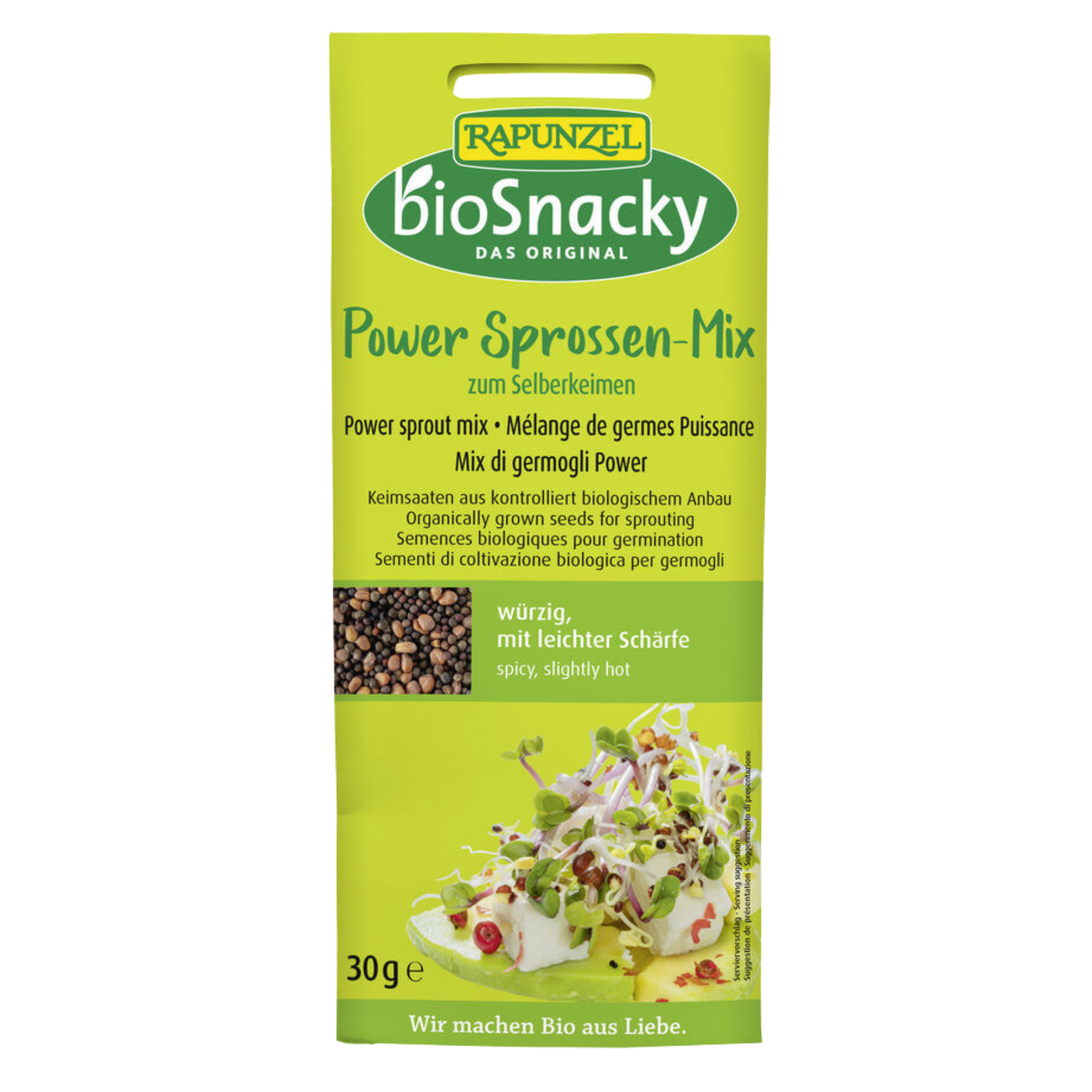 Mélange de germes puissants bioSnacky, 30 g