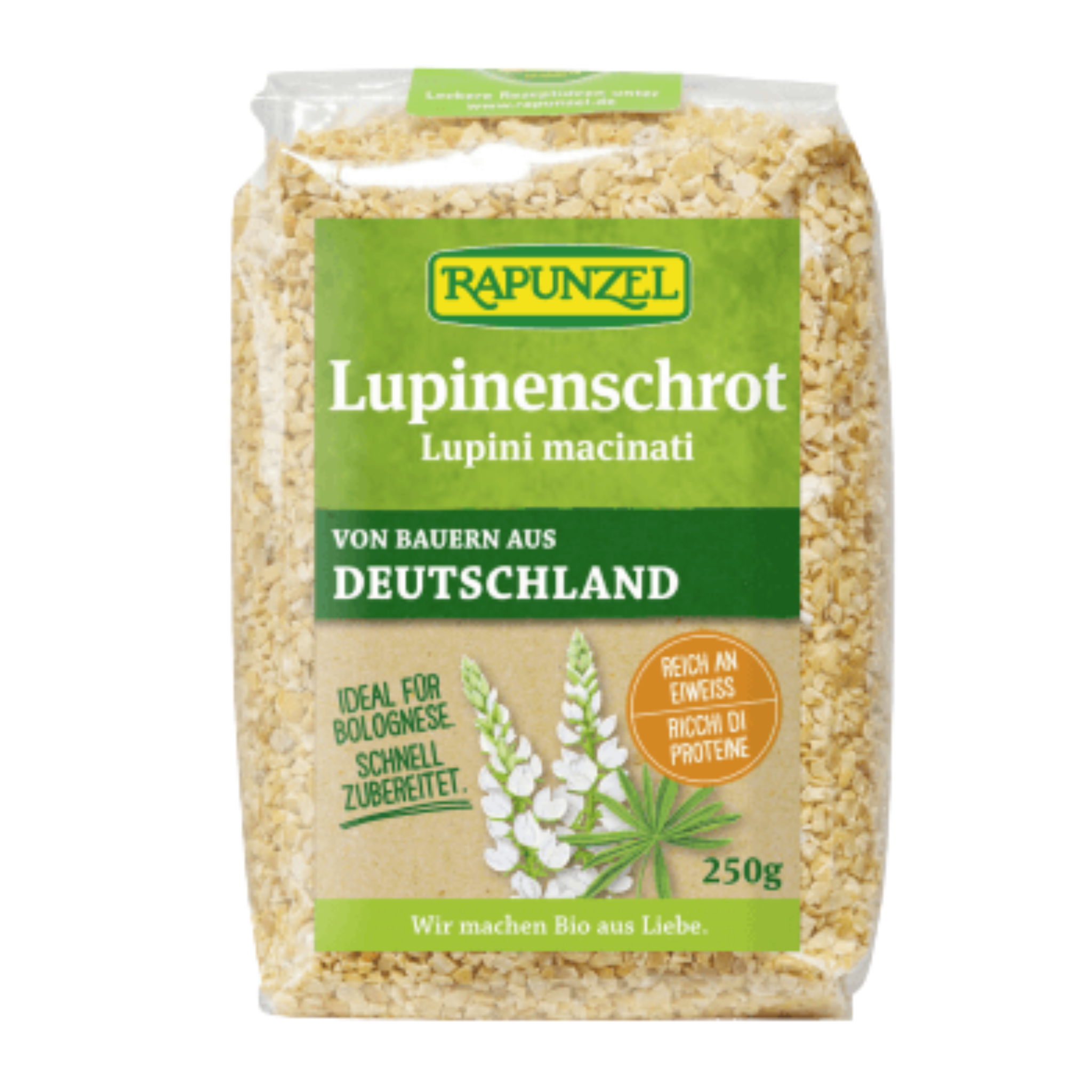 Farine de lupin bio Rapunzel 6x250g