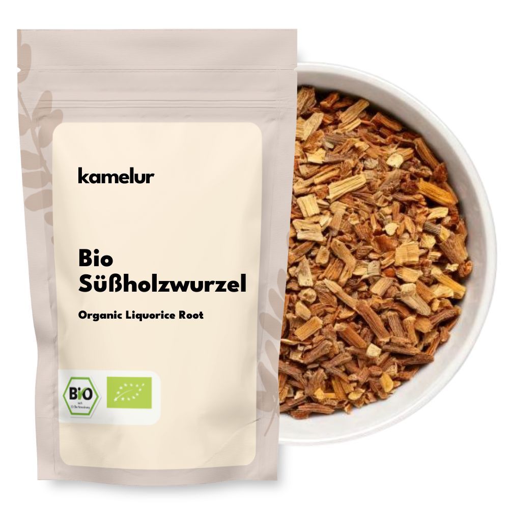 Racine de réglisse bio coupée 125 g