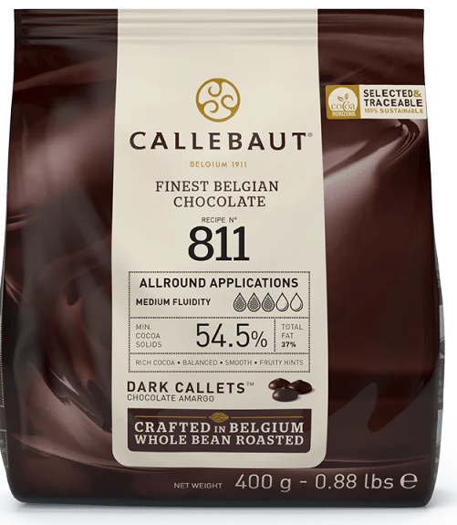Barry Callebaut 811 Zartbitter Schokolade Kuvertüre