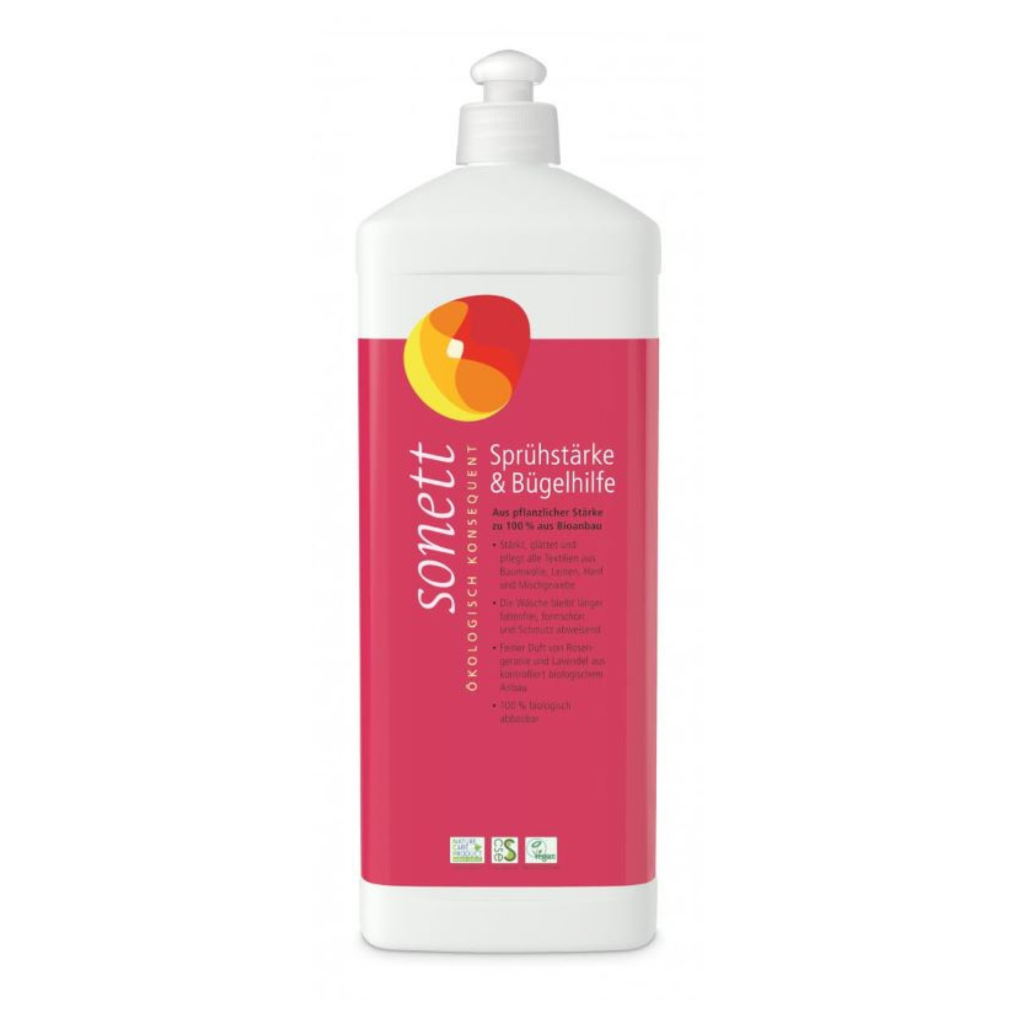 Amidon en spray Sonett, bouteille de recharge de 1 l