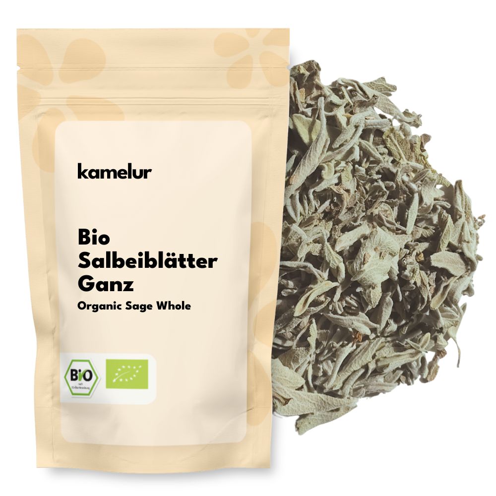 Bio Salbeiblätter ganz 500g