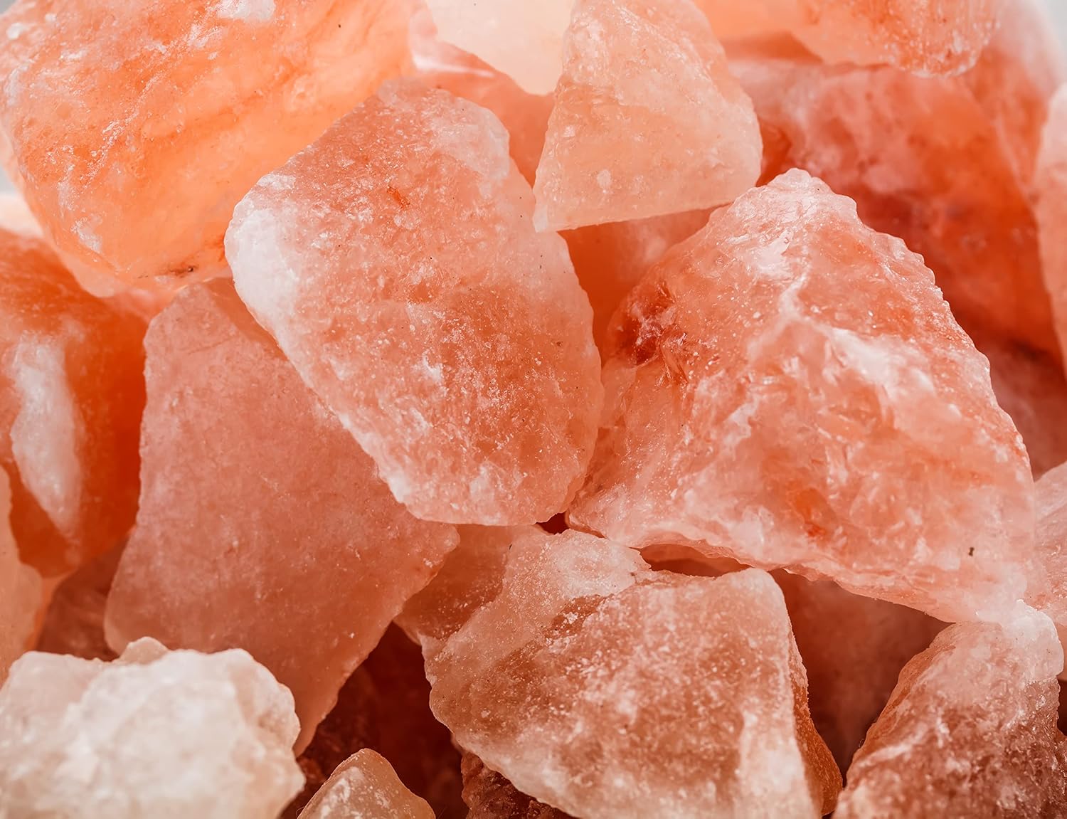 Sel cristallin rose du Pakistan en morceaux 1 kg