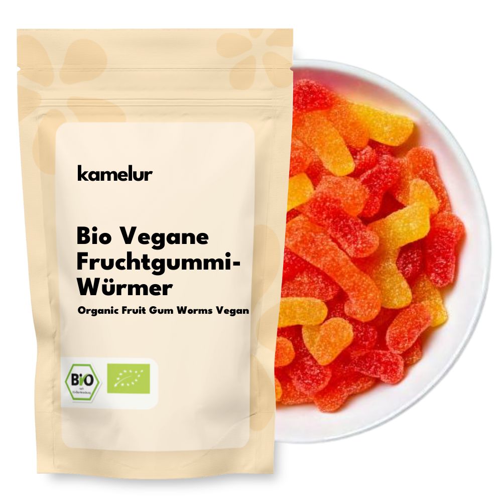 Bonbons gélifiés aux fruits bio vegan 1kg