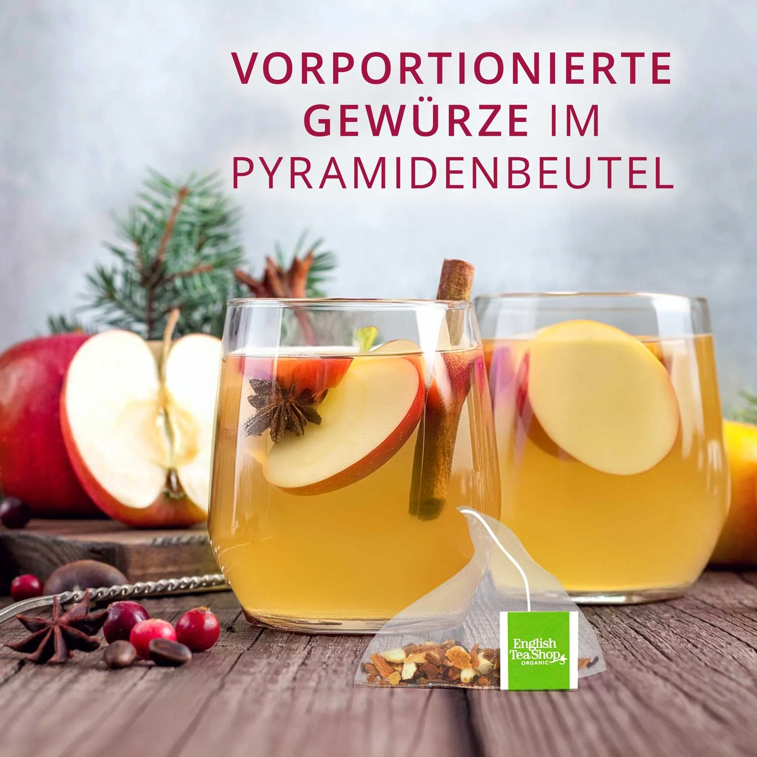 English Tea Shop Apfel Punsch Gewürz "Winter Apple" 40g