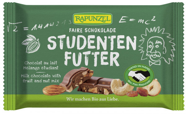 Aliments pour étudiants chocolat, 100g