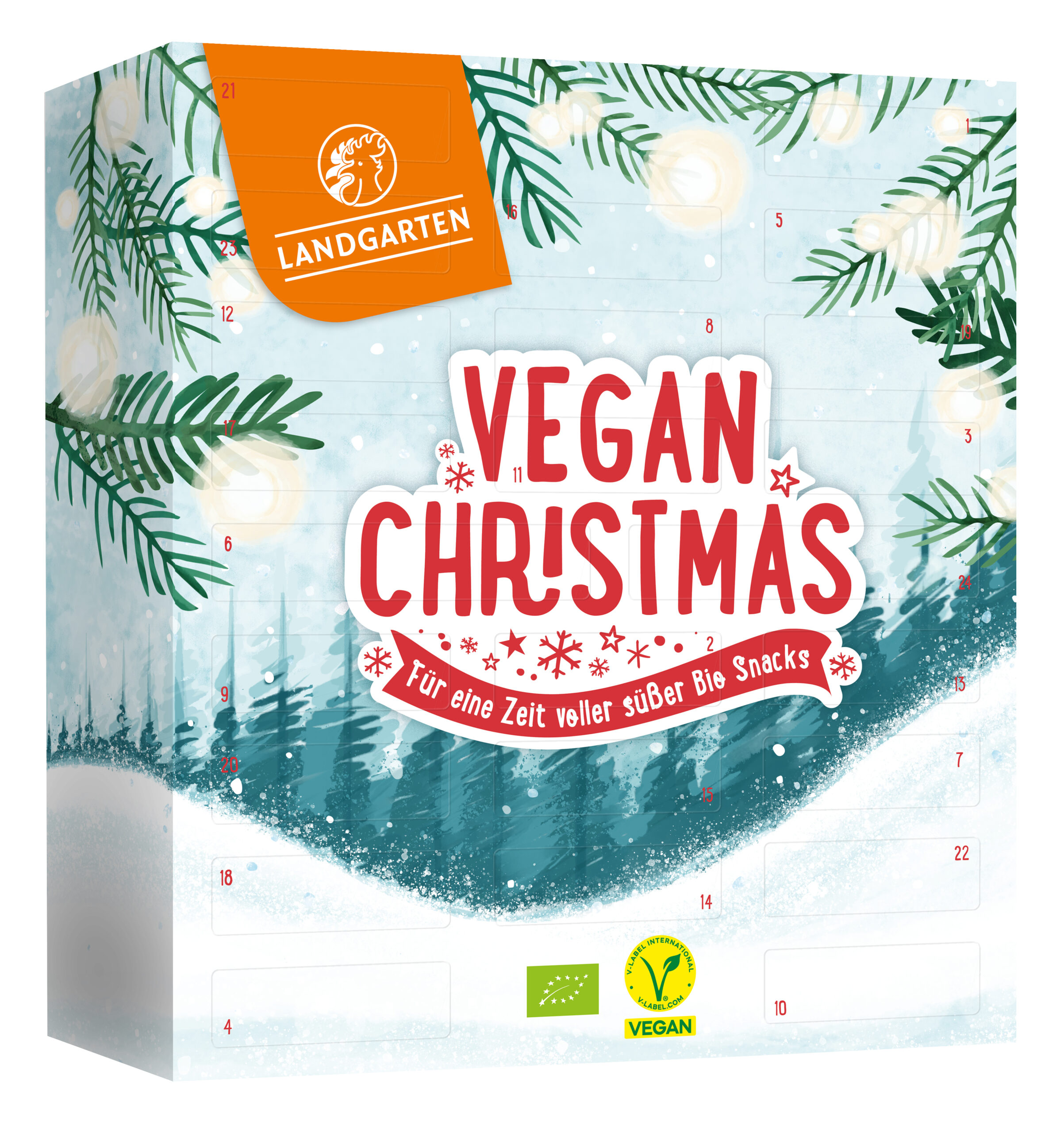 Landgarten Bio Adventskalender vegan 380g