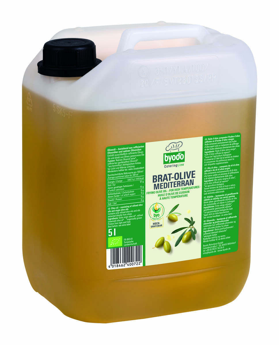 Olives à rôtir biologiques Byodo 5 l