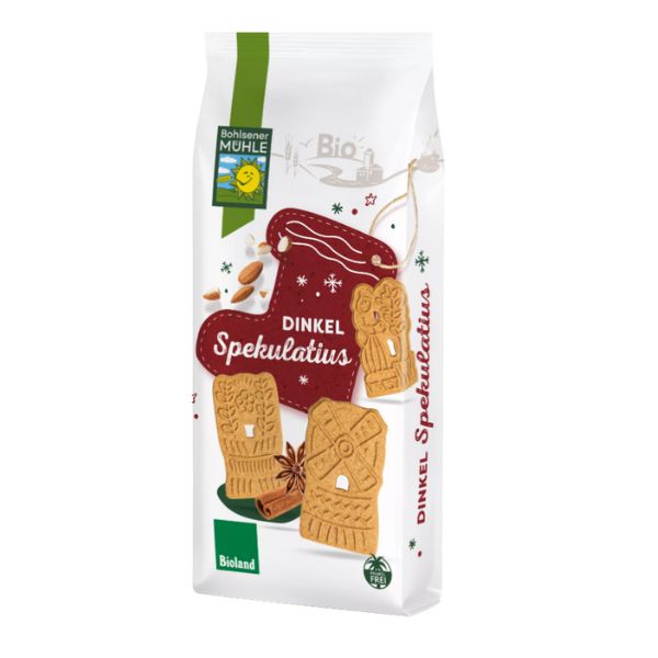 Bohlsener Mühle Dinkel Spekulatius mit Mandeln 170g