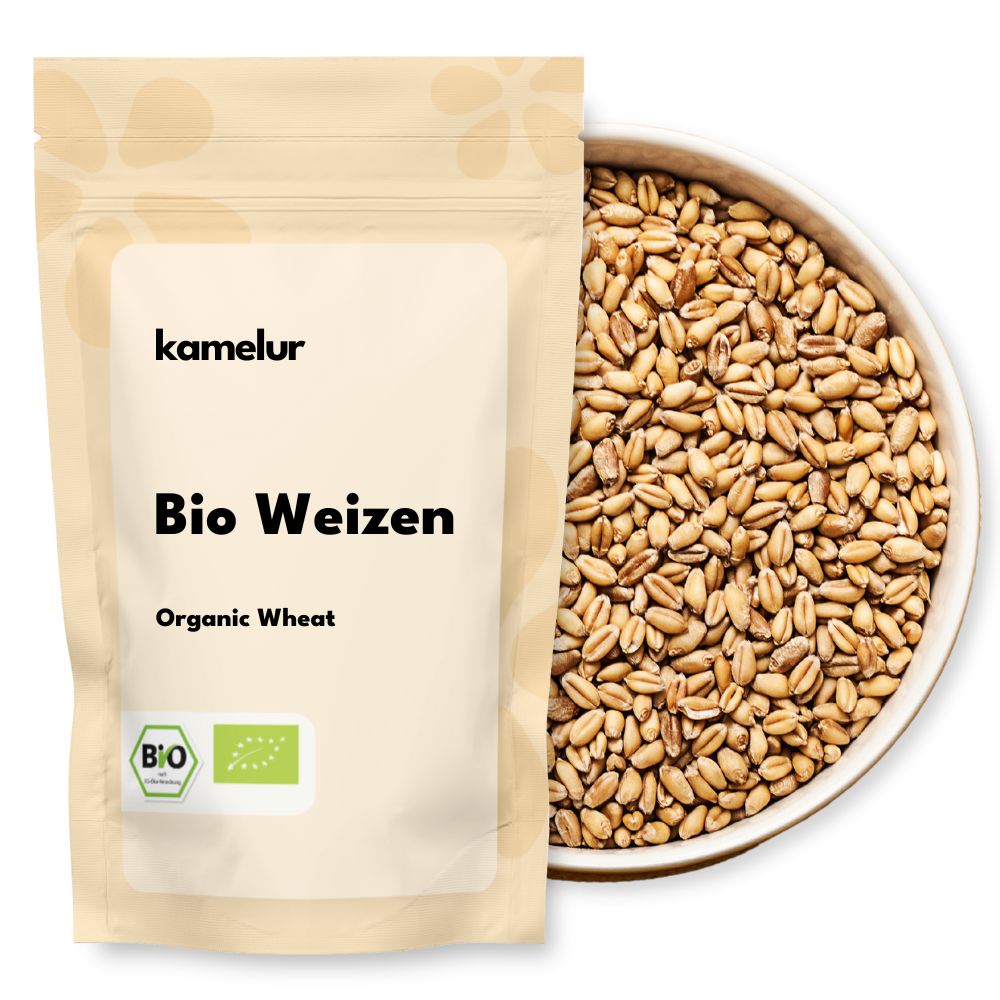 Blé bio, entier