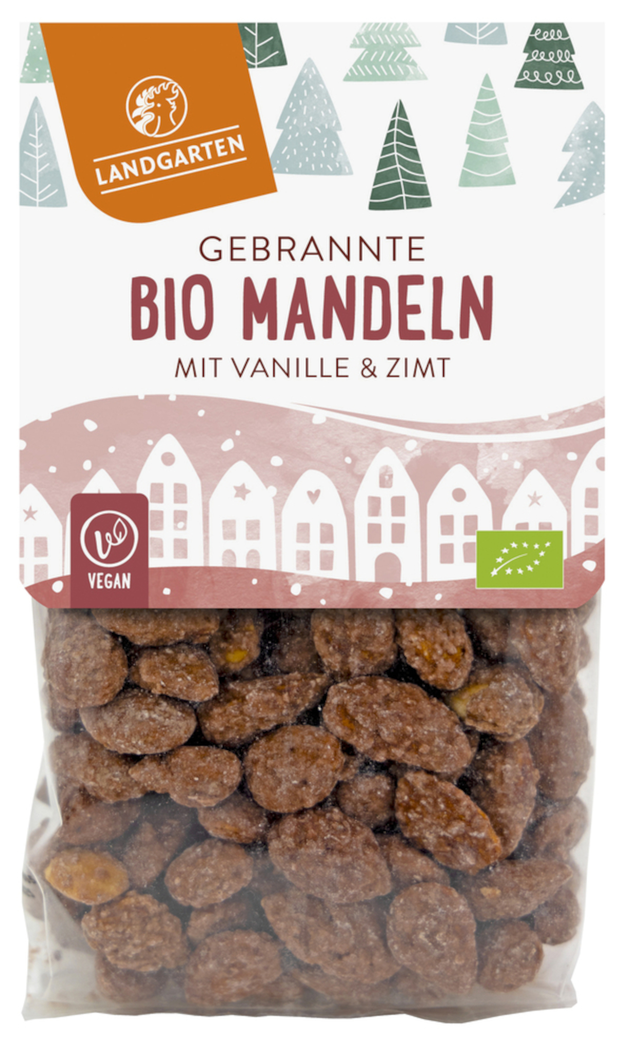 Landgarten Bio gebrannte Mandeln 150g