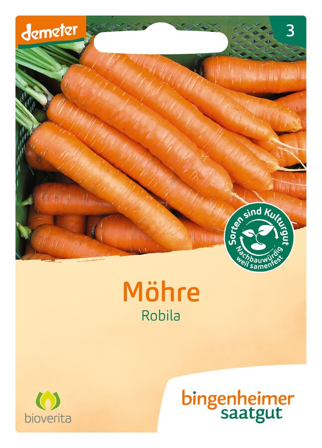 Bingenheimer Saatgut Möhre Robila