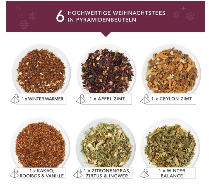 English Tea Shop Wintertee Geschenk "Oh Tannenbaum" 80g