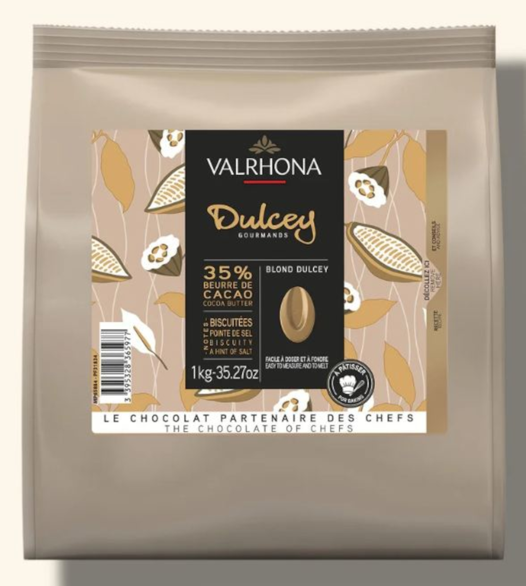 Valrhona Cioccolato Biondo Dulcey