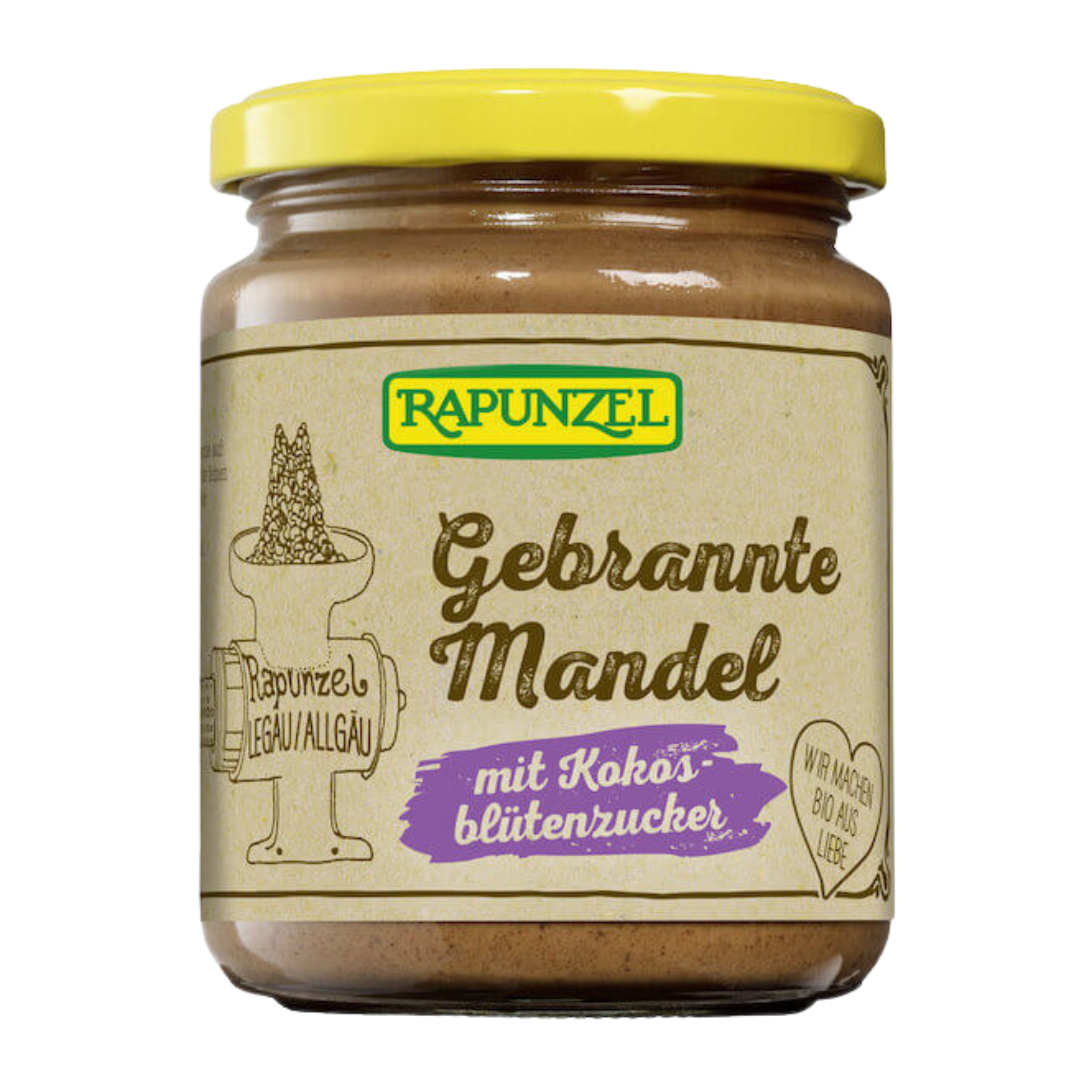 Pâte à tartiner bio aux amandes grillées et au sucre de fleur de coco 6x250g
