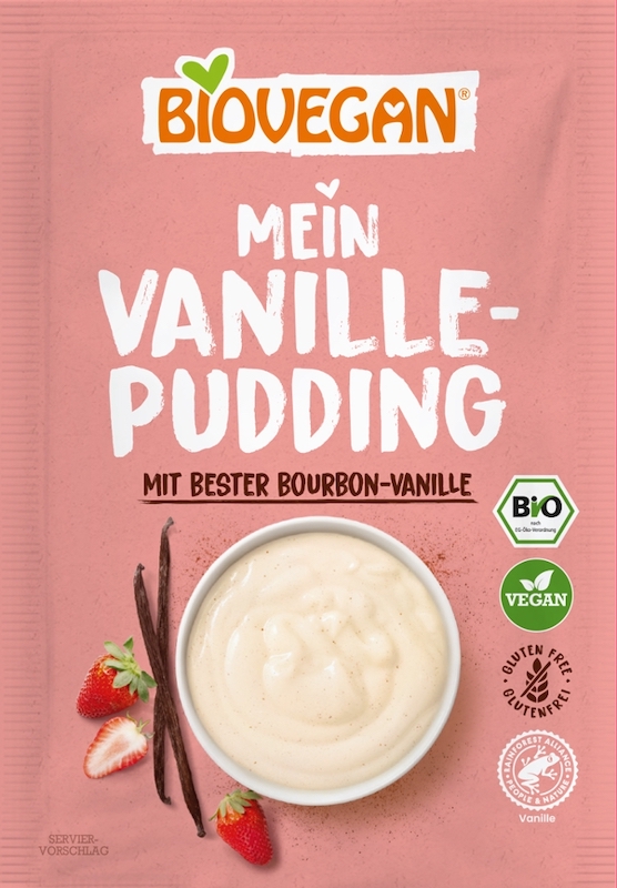 BIOVEGAN Il mio budino alla vaniglia bourbon 36 g
