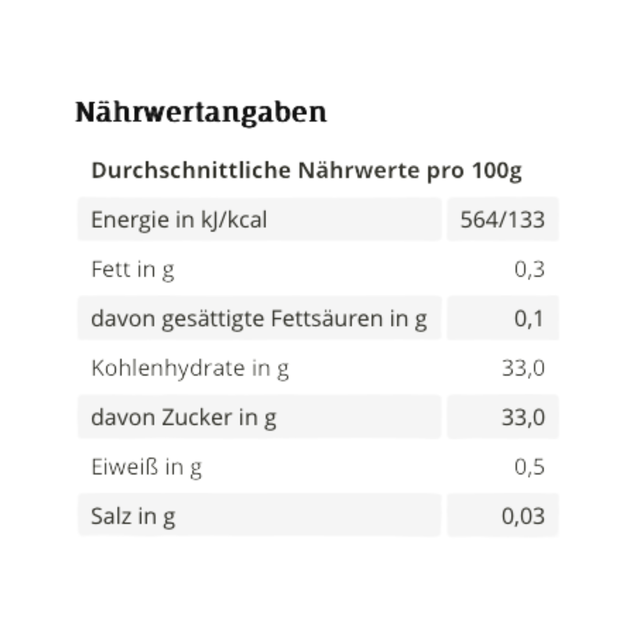 Myrtilles FruchtGarten, 225 g