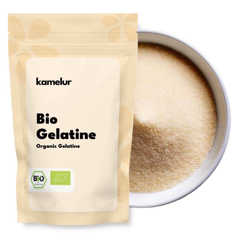 Poudre de gélatine bio Poudre de gélatine bio