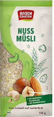 Rosengarten Bio Nuss-Müsli