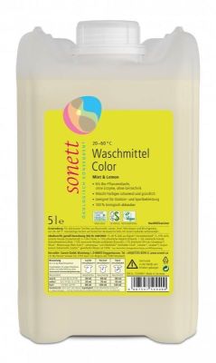sonett Waschmittel flüssig Color Mint&Lemon, 5l online bei Kamelur kaufen