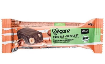 Bio Veganz Choc Bar Hazelnut, 40g online bei Kamelur kaufen