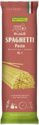 Rapunzel Bio Spaghetti Semola No 5 - aus bestem Hartweizengrieß