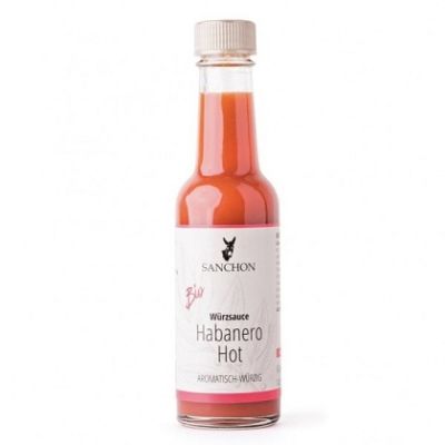 Bio Würzsauce Habanero Hot von Sanchon online bei Kamelur kaufen