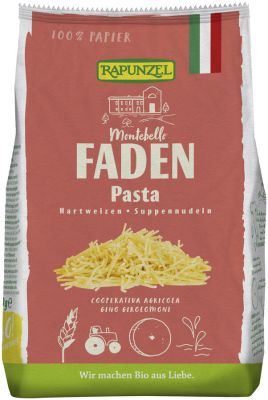 BIO Faden Suppennudeln Semola 250g